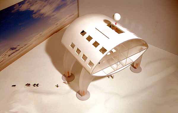 Polarstation Aufsicht