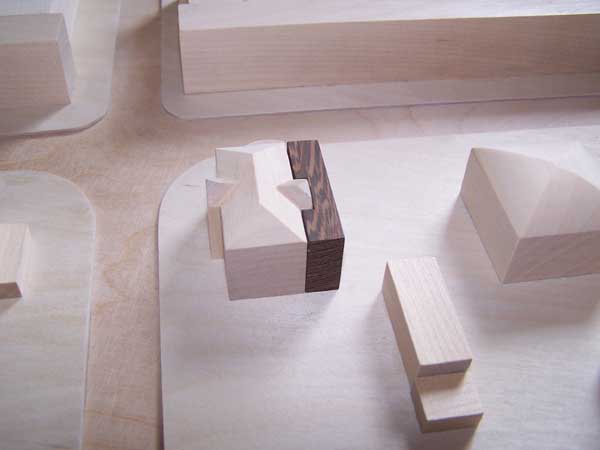 US-Botschaft - Modell