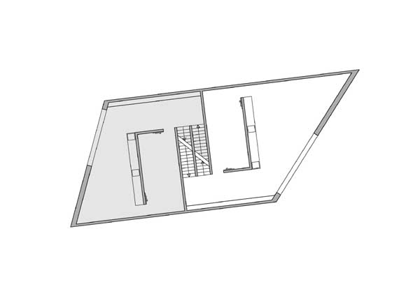 Stadthuser - Grundriss 1.OG