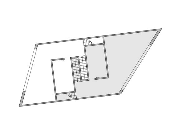 Stadthuser - Grundriss 2.OG