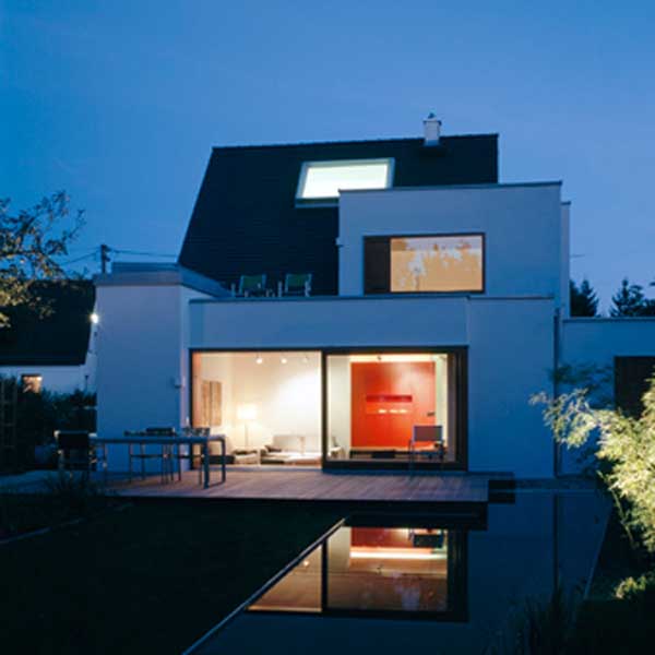 Wohnhaus Mnchen - Ansicht West