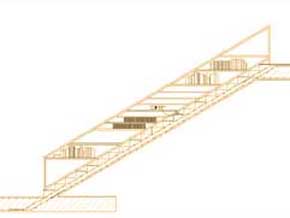 Musikalienhaus Treppe Schnitt A - A