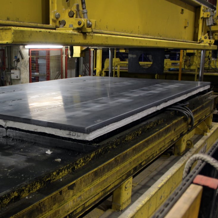 Vorarbeiten Prozess Aerogel-Einbringung